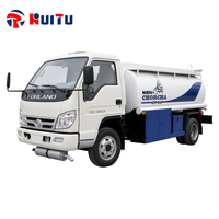 Camion-citerne FOTON Forland 3000L, capacité de 5000 litres, camion-citerne de remplissage de carburant à vendre