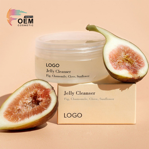 Label privé <span class=keywords><strong>Lait</strong></span> <span class=keywords><strong>nettoyant</strong></span> naturel à la camomille et à la figue Élimine l'excès d'huile Purifier les pores Équilibre Gel clarifiant pour le <span class=keywords><strong>visage</strong></span> pour la <span class=keywords><strong>peau</strong></span> Gelée Propre - Product Image 1