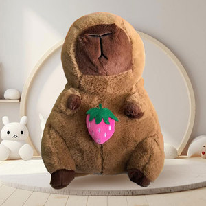Sac à dos <span class=keywords><strong>en</strong></span> peluche Capybara, oreiller animal <span class=keywords><strong>en</strong></span> peluche, poupée Capybara, jouet <span class=keywords><strong>en</strong></span> peluche populaire <span class=keywords><strong>en</strong></span> <span class=keywords><strong>ligne</strong></span>, Capybara <span class=keywords><strong>en</strong></span> gros - Product Image 2