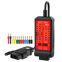 WOYO CTB007 Lector de Códigos OBD2 de 12V, Caja de Prueba CAN, Herramienta de Diagnóstico Automotriz, Pantalla LED USB, Cable de 27/59 Pulgadas, Compatible con Todos los Autos