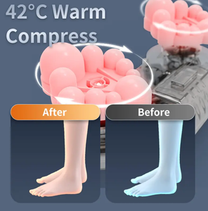 VCT 2025 Footspa Pédicure Circulation Sanguine Vibration Masseur Shiatsu Appareil de massage des pieds Machine Heat Foot Massager - Product Image 6