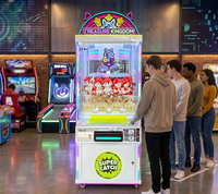 En gros, Machine à griffes commerciale à monnayeur, modèle Lucky Planet, pour la distribution de snacks et de prix, jeu d'arcade en métal