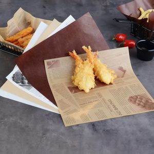 Unbleached <b>Greaseproof</b> <b>Paper</b> Eco-Friendly Custom Nonstick Baking <b>Greaseproof</b> <b>Paper</b> for Cooking - Product Image 1