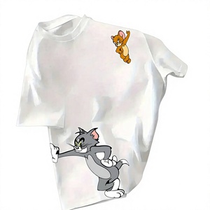 T-shirt imprimé pour homme Social Introvert, col roulé, manches courtes, formel, 100 % coton, jersey tricoté, coupe classique - Product Image 5