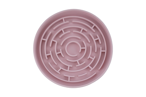 Bol de nourrissage lent pour animaux de compagnie en silicone de forme ronde, écologique, étanche, <span class=keywords><strong>anti</strong></span>-glouton, avec ventouse puissante au fond - Product Image 5