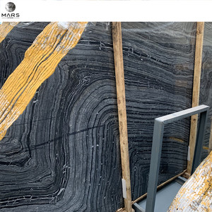 Piedra de la Selva Negra de China, Losa de Mármol Popular con Vetas de Madera <span class=keywords><strong>Antigua</strong></span>, Pulida - Product Image 5