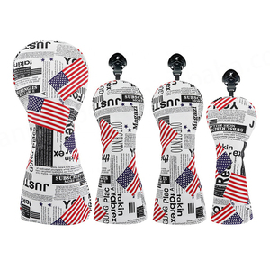 Housses de couvre-chef de golf bon marché avec logo personnalisé de parcours hybride en bois Housses de conducteur de golf amusantes - Product Image 3