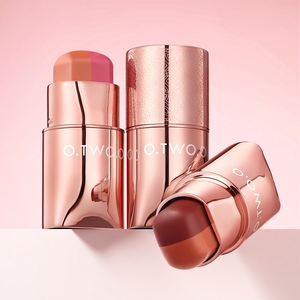 O.TW O.O Vente en gros Bâton de <span class=keywords><strong>fard</strong></span> à joues bicolore Texture crémeuse à haute teneur en pigments Contour de longue durée Nouvelle fonctionnalité Blush crème - Product Image 6