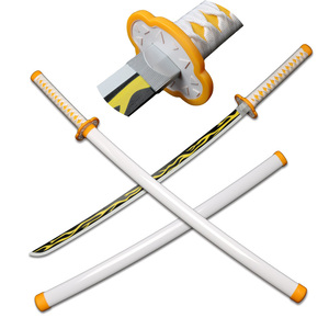 Cacciatrice di demoni Katana gioco di ruolo spada giocattolo Cosplay armi oggetti di scena 104cm/41 pollici restauro <span class=keywords><strong>1</strong></span>:<span class=keywords><strong>1</strong></span> - Product Image 3