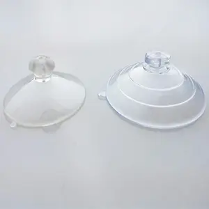 Chinese Manufacturers Supply 60mm Mushroom Head Suction Cup PVC Transparent Environmental Protection Non-toxic