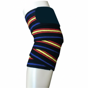 ที่รัดเข่าแบบยืดหยุ่นทำจากนีโอพรีนสำหรับฝึกออกกำลังกายยกน้ำหนักยกกระชับเข่าสวมใส่สบาย - Product Image 1