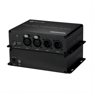 Liên lạc âm thanh để chuyển đổi sợi/phát sóng âm thanh cân bằng (XLR) qua bộ mở rộng sợi quang 2 kênh thu phát hai chiều - Product Image 3