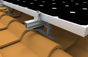 Pince de montage de couronne de toit de tuiles belle structure de montage durable - Product Image 2