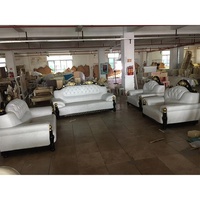 Juego de Sofás de Cuero Blanco y Negro en Oferta en Australia, Muebles para Sala de Estar 1, 2 y 3 Plazas