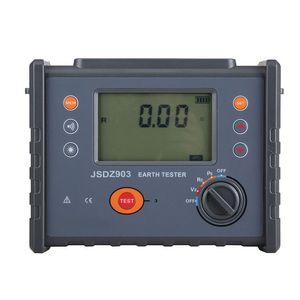 เครื่องทดสอบความต้านทานดินแบบดิจิตอล NCEL JSDZ903 พร้อมจอ LCD ความแม่นยำสูง แรงดันทดสอบ 600V ช่วงการวัด 0 ม.-9999 กม. - Product Image 6