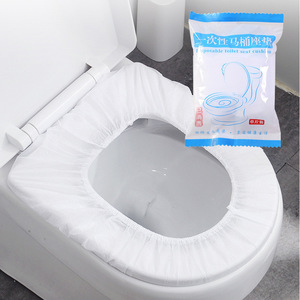 Disposable Toilet Seat Covers Non Woven Fabric Portable Packs For Hotels Guesthouses And Pregnant Women - Product Image 2