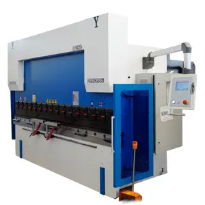 hanrui 80T 3200mm CT8 system high precision magnetic cnc hydraulic press brake for metal