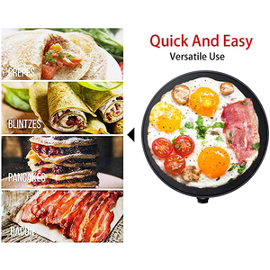 Đôi Pan điện <span class=keywords><strong>Pancake</strong></span> <span class=keywords><strong>Maker</strong></span> Crepe máy không dính kiểm soát nhiệt độ cho hộ gia đình khách sạn sử dụng thuận tiện trong nước - Product Image 6