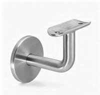 Support mural en acier inoxydable pour main courante d'escalier, fixation pour balustrade de balcon