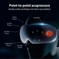 Produits chauds Visible En Gros Électrique Vibration Des Yeux Masseur Protecteur Pliable Masque Lunettes Massage Des Yeux