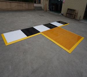 Wedding Fashion Show Performance High Quality Wooden Dance Floor with Painting Edge - Product Image 3