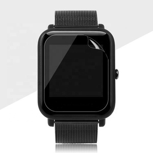 Protector de pantalla transparente curvado 3D antihuellas dactilares para <span class=keywords><strong>Amazfit</strong></span> <span class=keywords><strong>GTS</strong></span> <span class=keywords><strong>2</strong></span> <span class=keywords><strong>Mini</strong></span> <span class=keywords><strong>reloj</strong></span> inteligente película protectora de TPU - Product Image 1