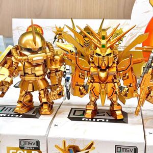 Nuevo 2026, 100% Auténtico, Set de 8 Piezas, Anime Japonés QMSV Mini Gun Dams Gold Team, Caja Sorpresa Coleccionable, Mini Figuras de Acción, Juguetes Robot - Product Image 5