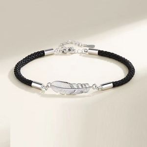 Pulsera de Pareja con Diseño de Estrella y Pluma, Regalo Romántico para el Día de San Valentín, Juego de Pulseras para Enamorados - Product Image 5
