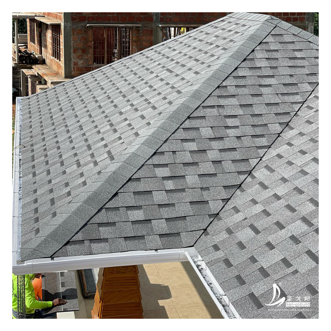 Sodimac OEM Roofing Shingle Sangobuild Factory Cheap Price tejas Tegole Laminated Modern Roofing Asphalt Roof Shingle