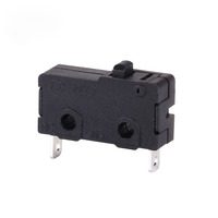 5A 250V 10t85 micro-interrupteur 2 broches interrupteur momentané DIP interrupteur de détection avec bouton poussoir noir