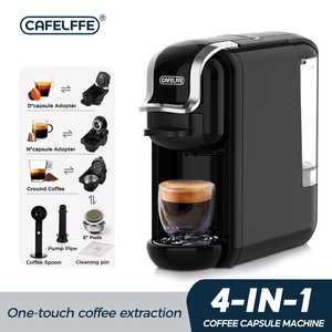 <span class=keywords><strong>Cafetera</strong></span> Eléctrica para Oficina en Casa: Automática, Compatible con Cápsulas, para Máquinas de Café de 20 Bares - Product Image 2