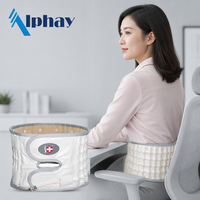 Dispositif de décompression lombaire gonflable Alphay avec traction à air comprimé de 0,15 MPa pour la thérapie des douleurs dorsales, ceinture de traction à air