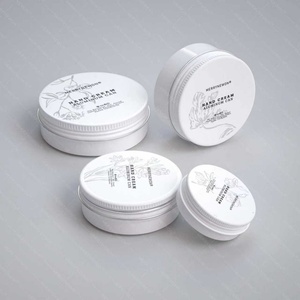 Merrynewon Custom Aluminum Cosmetic Metal Can with Silk Screen & Sticker Printing Screw Cap Round Shape for <b>Eye</b> Cream - Product Image 4