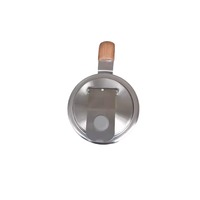 Couvercle de bocal en verre minimaliste avec poignée, étanche, de qualité alimentaire, pour l'eau potable
