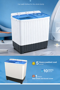 Полуавтоматическая стиральная машина с двумя баками 10 кг/15 кг - Product Image 6