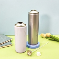 Vente en gros de canettes de revêtement de désodorisant vides à haute pression bouteille en fer blanc emballage aérosol canette vide