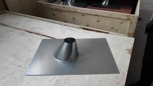 4 pulgadas. Respiradero de Gas Ajustable para Techo con Tubo Cónico - Product Image 2