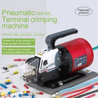 Machine à sertir pneumatique Naibao FEK-5ND, sertisseuse automatique, pression d'air 0,5-0,6 MPa, force de pression 1,3 T pour fils multiples
