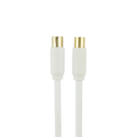 Câble Coaxial numérique za/3c-2v, prise 9.5 Pal vers 9.5 PAL, câble d'antenne, pour ascenseurs, Tv Coaxial, satellite, câble d'antenne