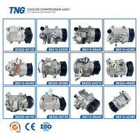 Compresseurs d'air de voiture de climatisation d'usine de TNG pour TOYOTA HILUX HIACE VENZA COROLLA-CROSS SEQUOIA TUNDRA PREVIA CAMRY RAV4