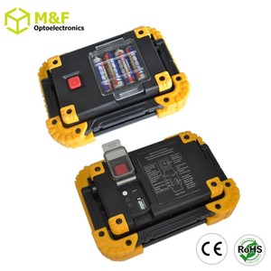 <span class=keywords><strong>10W</strong></span> AA Pin Hoạt Động Di Động COB Ánh Sáng Làm Việc Với Có Thể Điều Chỉnh Móc Áo Và Đứng Cơ Sở - Product Image 5