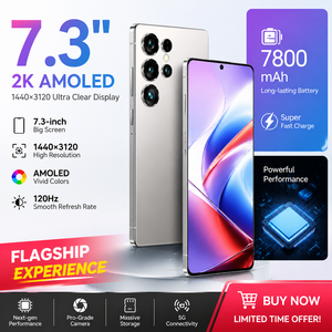 เอส 25 อัลตร้า สไตล์ 5G สมาร์ทโฟนปลดล็อค หน้าจอ 7.3 นิ้ว 1440×3120 แบตเตอรี่ 7800mAh รองรับซิมคู่ รองรับคลื่นความถี่ทั่วโลก ภาษาฝรั่งเศส - Product Image 3