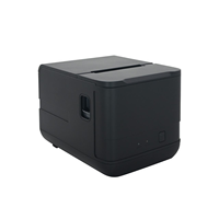 Imprimante thermique de reçus mini 80 mm, résolution 203 dpi, style noir et blanc, interface couleur pour l'impression de billets et de photos sur mobile Android