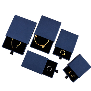 Ngăn kéo giấy Vòng đeo tay Bông tai hộp đồ trang sức thiết lập lớn personalisiert Bông tai hộp cho packiling đồ trang sức - Product Image 1