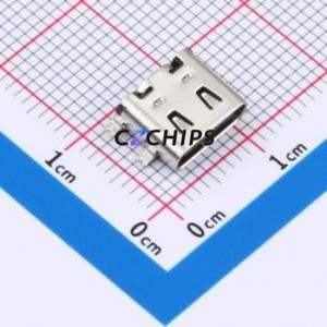 UC09-2B16F00P11 USB Connector SMD Connector ( Connector Type: Type-C )( Gender: Female )( Mounting Type: Horizontal Mount ) - Product Image 1