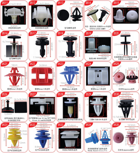 10mm 7703077435 penutup klip mobil papan insulasi plastik pengencang otomatis nilon keling - Product Image 5
