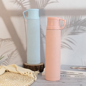 500ml prix usine couleur personnalisée sport Portable Double paroi Thermos 304 acier inoxydable isolé bouteille d'eau - Product Image 1