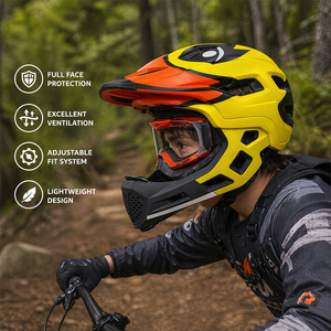 Casco de Bicicleta Integral para Niños con Protector de Barbilla, Certificado por la CPSC, Casco de Seguridad para Niños para Bicicleta de Montaña, BMX y Dirt Bike - Product Image 3