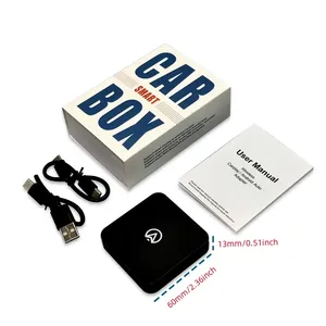 Adaptador CarPlay <span class=keywords><strong>inalámbrico</strong></span> 2 en 1 y adaptador <span class=keywords><strong>inalámbrico</strong></span> automático <span class=keywords><strong>Android</strong></span>, enchufe y enchufe para iPhone con cable a Netflix <span class=keywords><strong>inalámbrico</strong></span> YouTube - Product Image 6