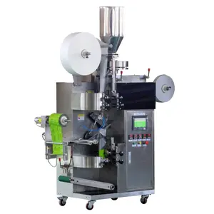 China factory price automatic inner and outer bag tea packing machine